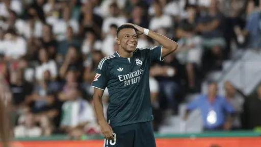 Mbappé todavía no se entrena con el Real Madrid y su regreso queda en espera