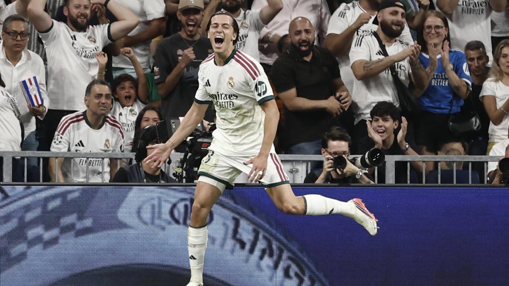 Celebración del Real Madrid ante el Rayo Vallecano | EFE