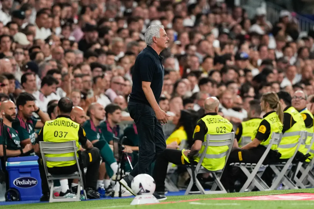 José Mourinho, técnico del Real Madrid 