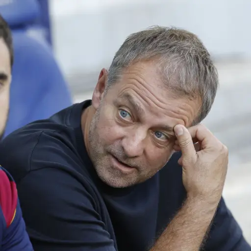 Hansi Flick, entrenador del Barcelona