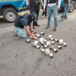 Los aparatos eran usados por grupos criminales, según las investigaciones. ,PNC de Guatemala.
