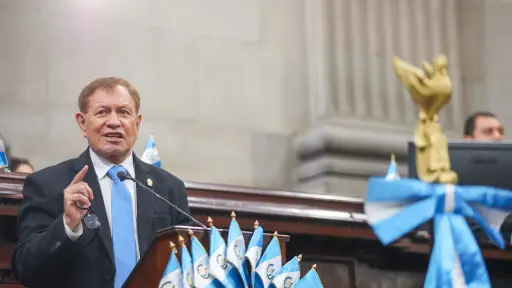 El presidente del Congreso, Luis Contreras, en la sesión solemne para conmemorar los 205 años de Independencia. ,Congreso