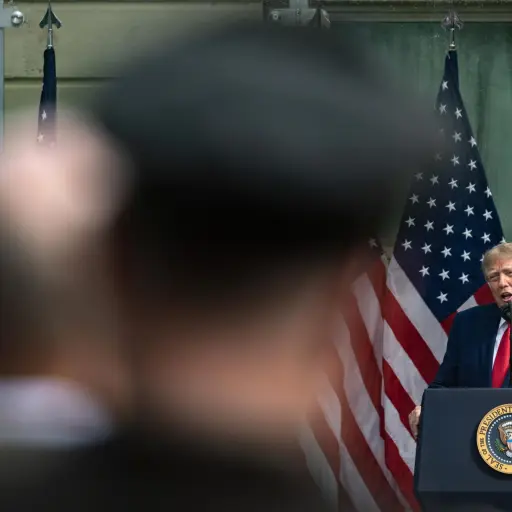 Trump durante aniversario del 11-S ,EFE