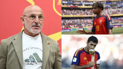 Luis de la Fuente sobre el Balón de Oro: ¿A Rodri o Lamine Yamal? Se lo daría a un español