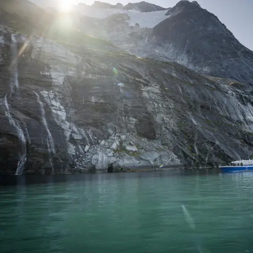 Fotografía de archivo de un barco navegando cerca de Qoornoq, Groenlandia , EFE/Mads Claus Rasmussen