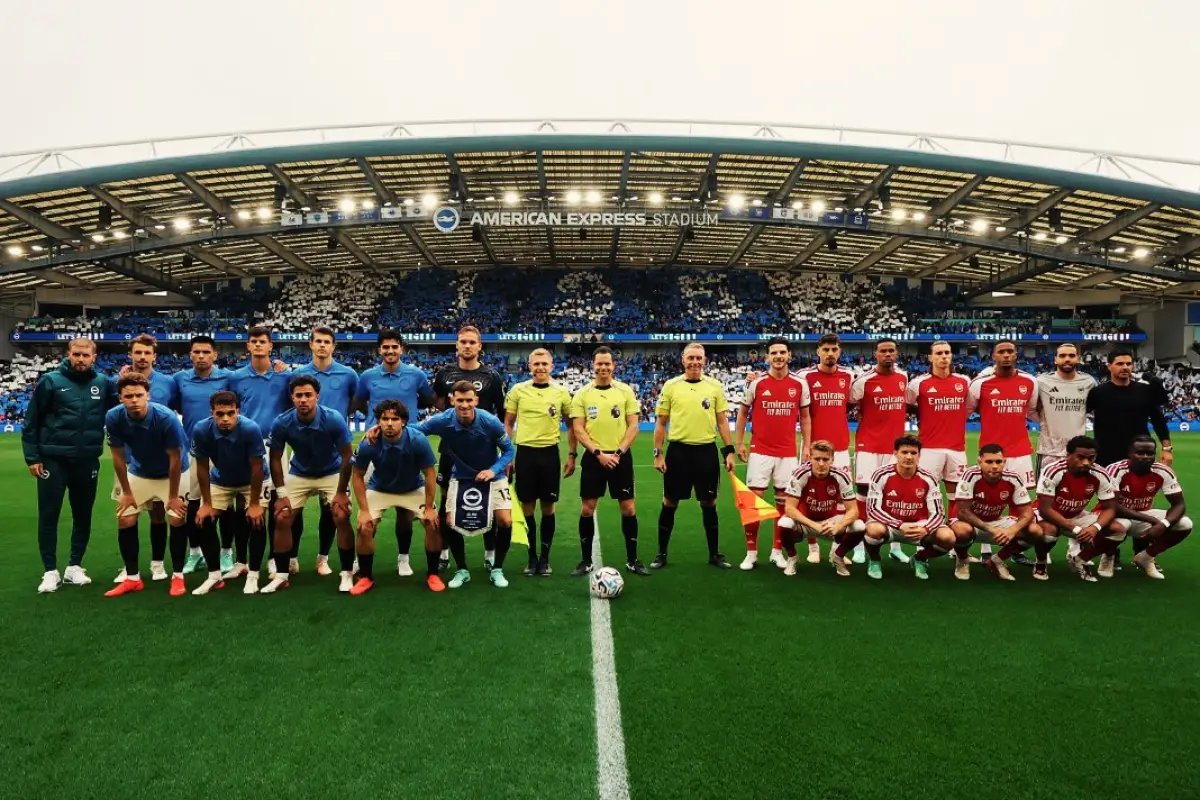 Partido entre el Brighton y el Arsenal por la Premier League - Brighton