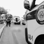 El motorista fallecido en la colonia Lavarreda, zona 18, fue atropellado por un autobús. ,Bomberos Municipales.