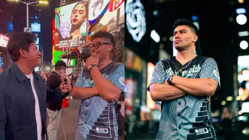 Así fue el emotivo encuentro entre Julio NYC y Lester Martínez