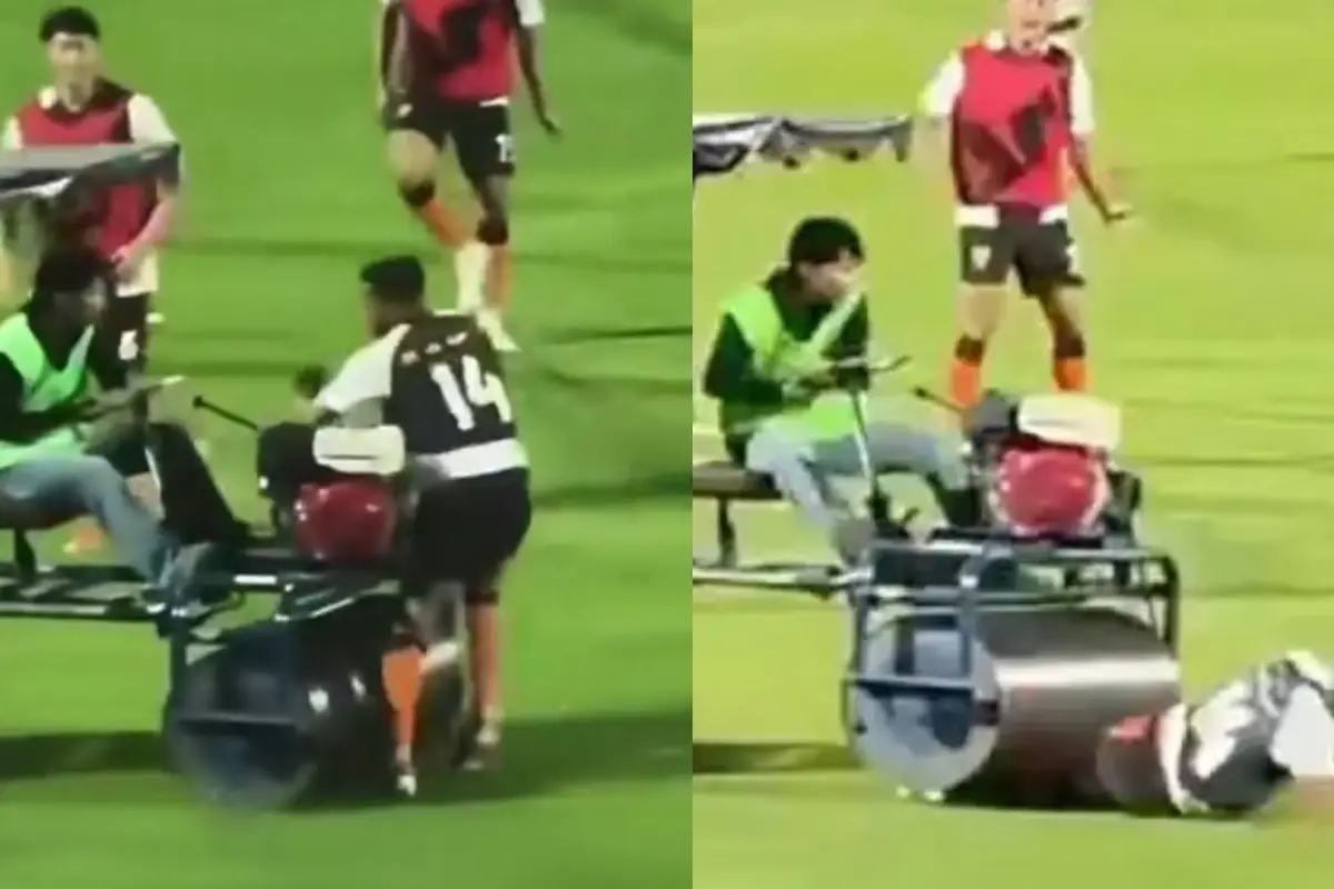 Jugador inglés es atropellado en pleno partido 
