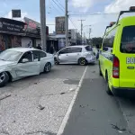 El choque ocurrió por causas que se investigan. ,Bomberos Municipales