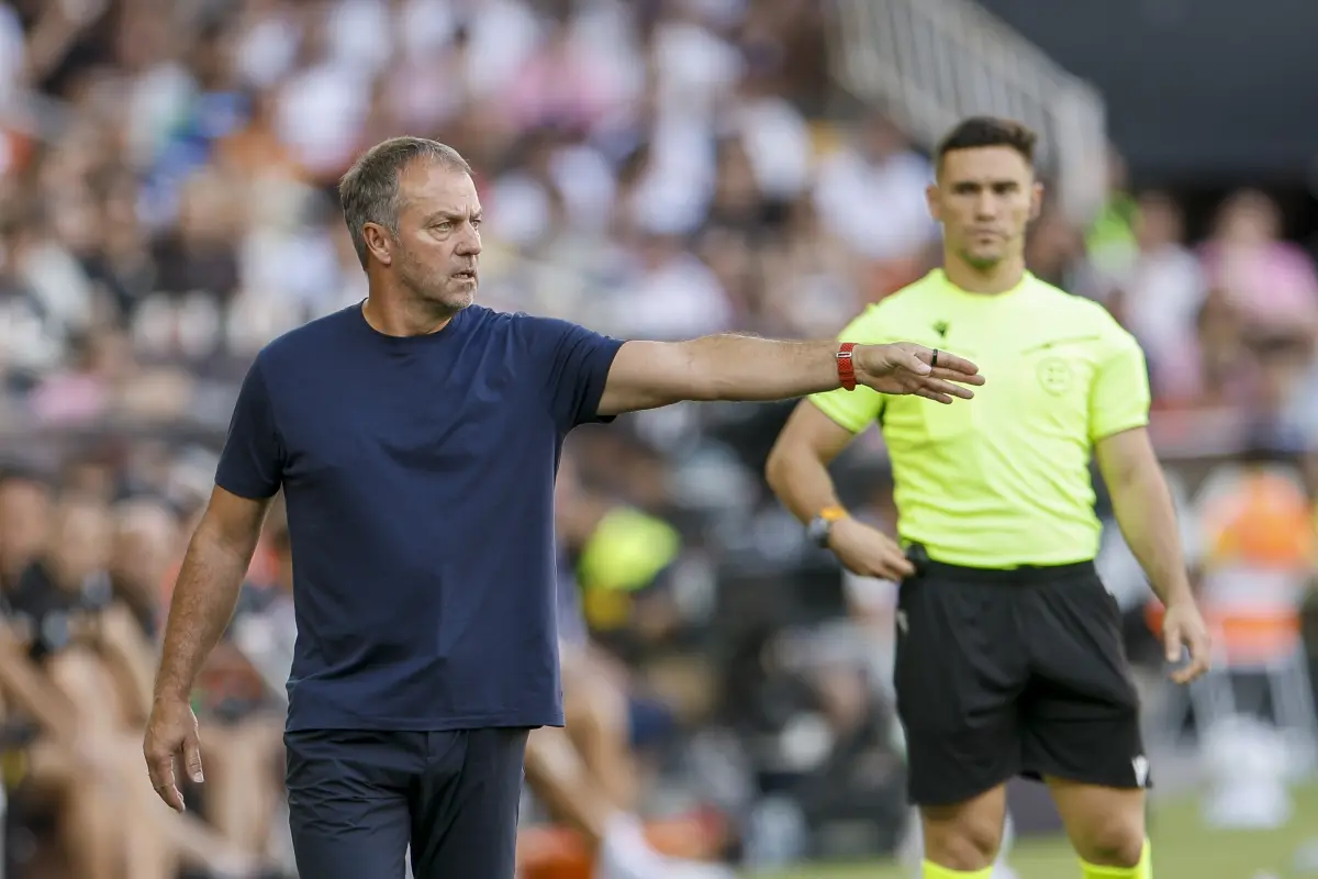 Hansi Flick, entrenador de Barcelona