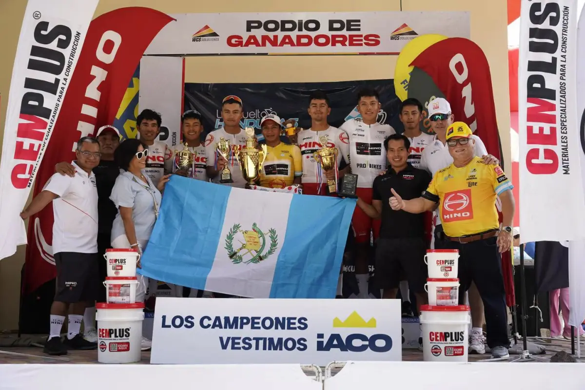 Guatemala cierra con broche de oro su participación en la Vuelta a Honduras 