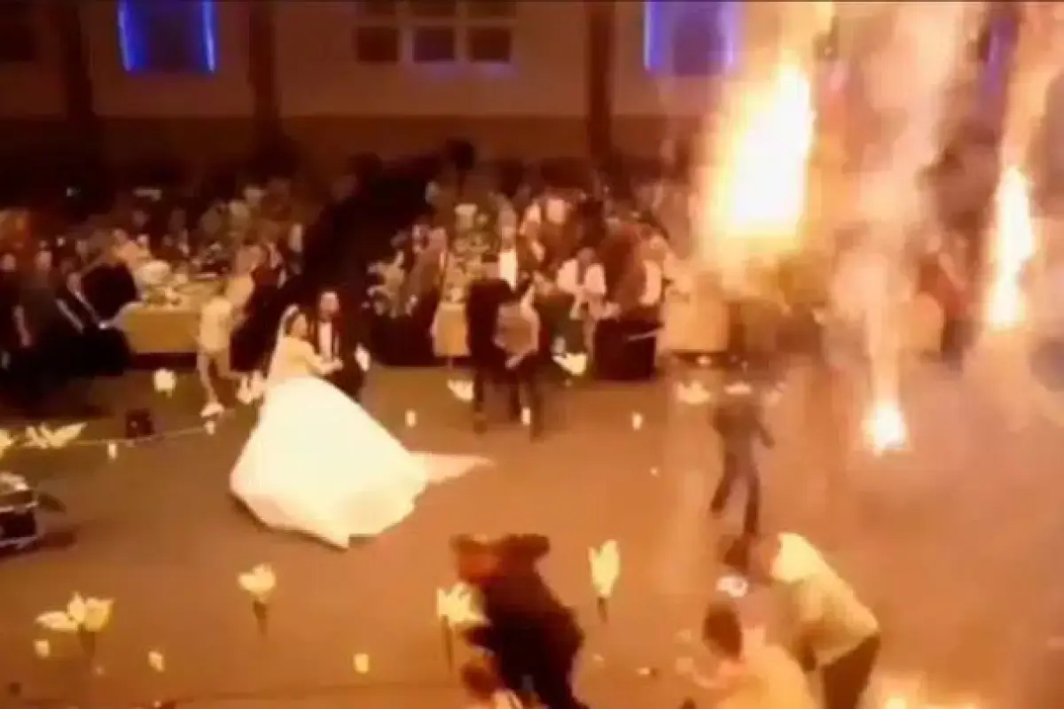 Incendio durante una boda deja 22 muertos en Kinsasa., Redes sociales. 