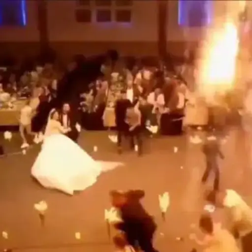 Incendio durante una boda deja 22 muertos en Kinsasa. ,Redes sociales. 