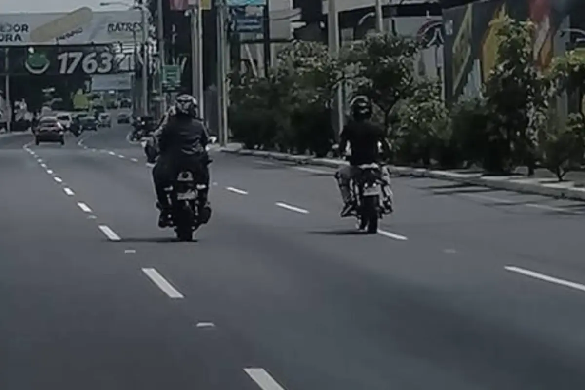 Motoristas armados disparan en la Aguilar Batres y causan pánico., Imagen con fines ilustrativas. 