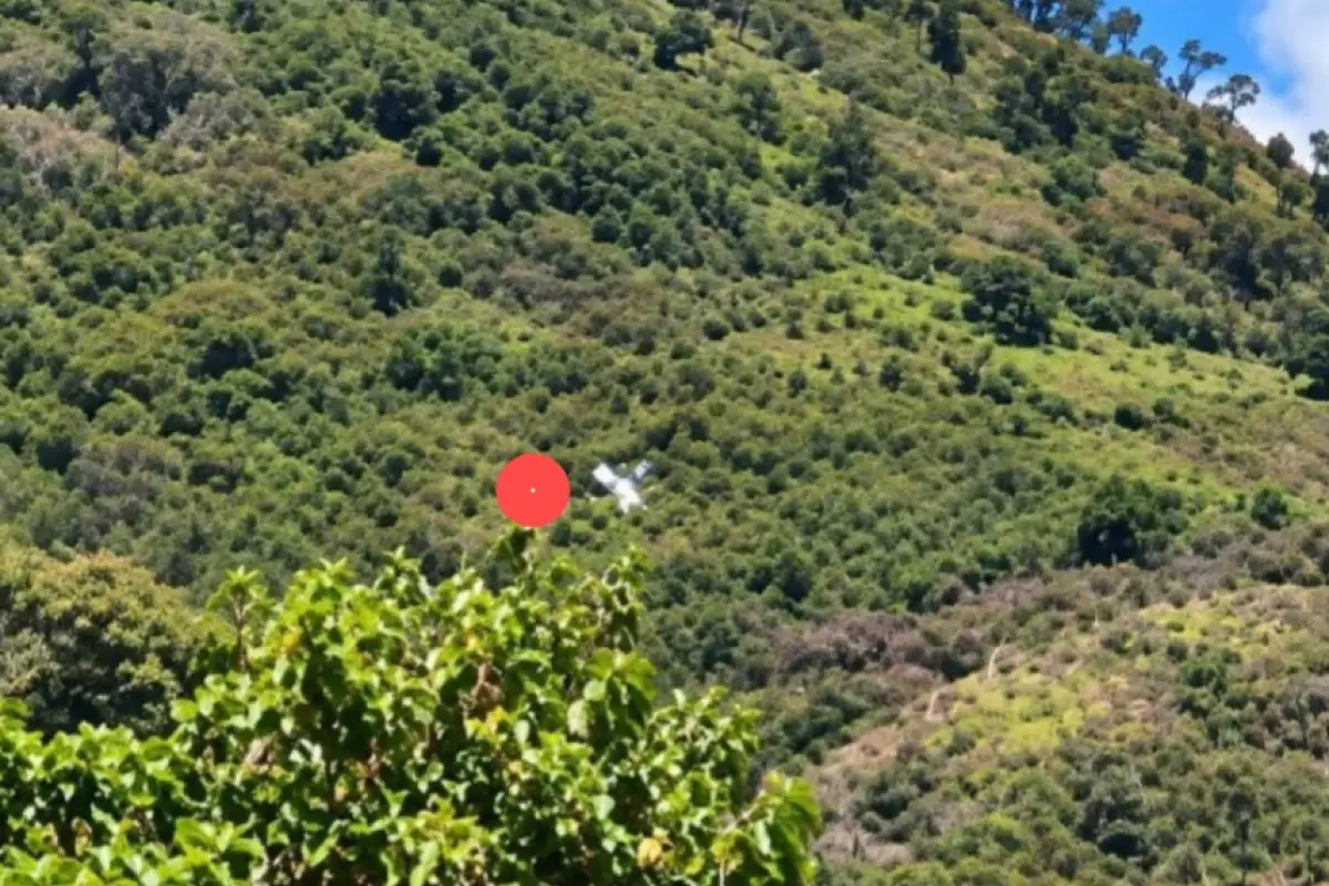 Los cuerpos de socorro dan seguimiento al reporte de accidente aéreo ocurrido en San Vicente Pacaya, Escuintla., .