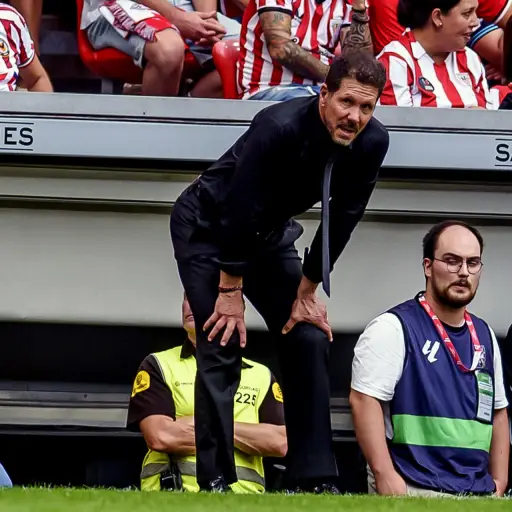 Diego Simeone, técnico del Atlético de Madrid - EFE