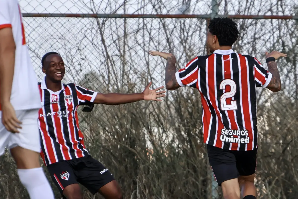 Marvin Ávila sumó sus primeros minutos con la sub-20 del Sao Paulo - Sao Paulo FC