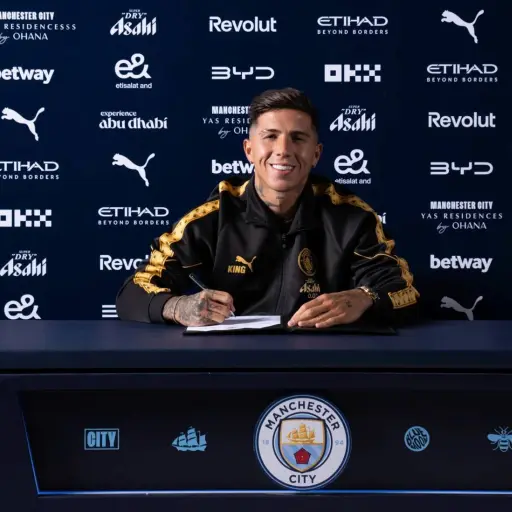 Enzo Fernández, fichaje récord en la Premier League - Manchester City