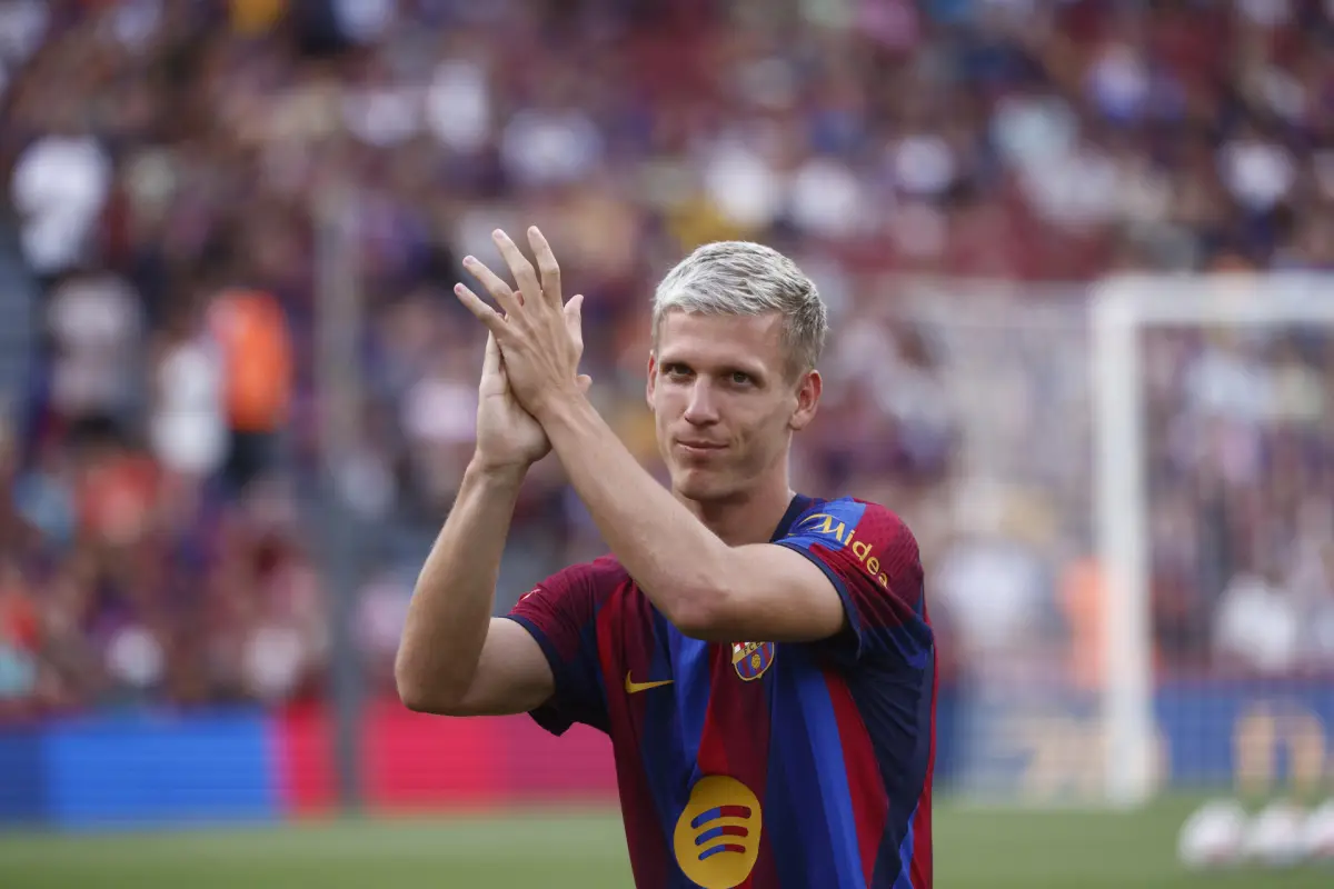 Dani Olmo, jugador del FC Barcelona - EFE