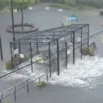 Alerta máxima en Japón. ,Captura de pantalla video de X.