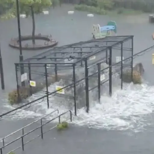 Alerta máxima en Japón. ,Captura de pantalla video de X.