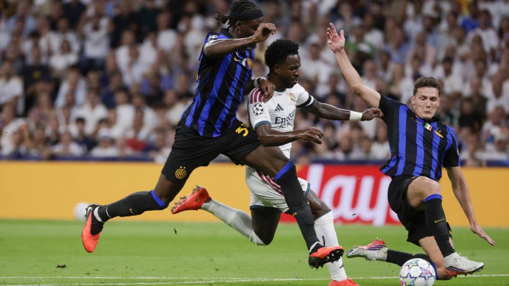 Partido entre Real Madrid e Inter por la Champions League | EFE