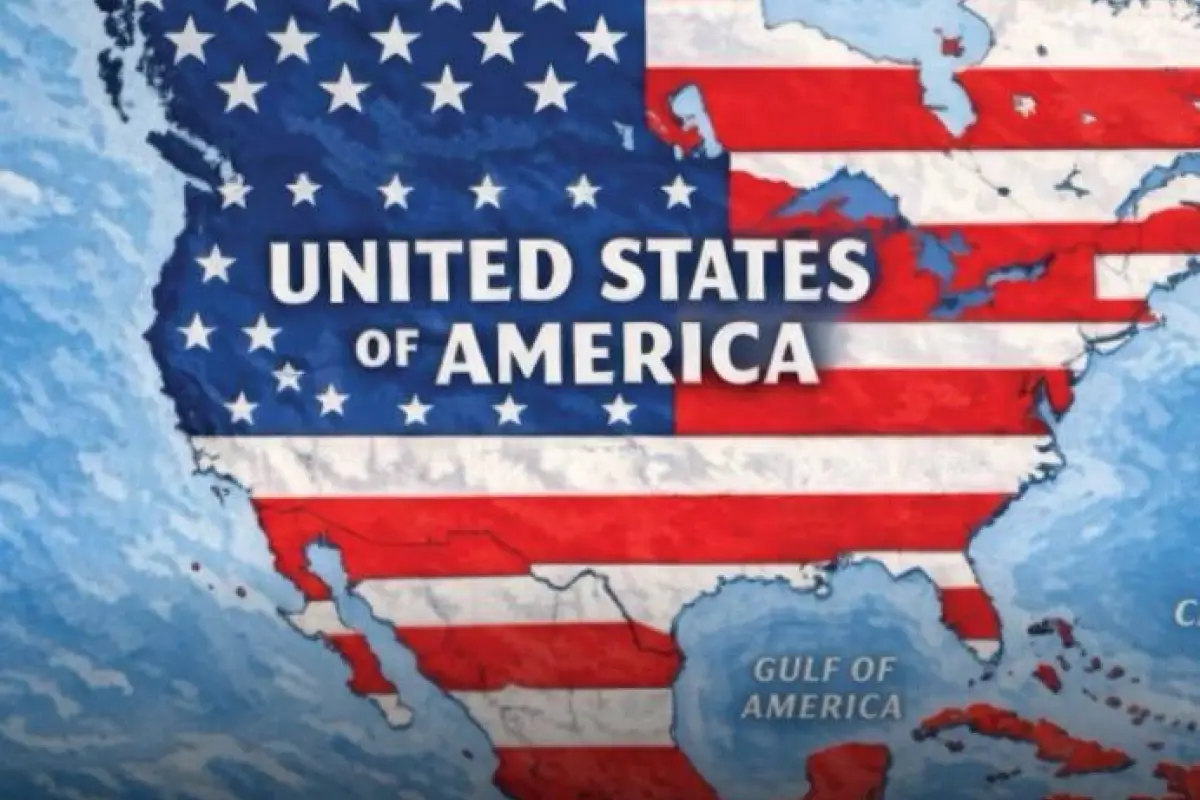 Polémico mapa de América publicado por Donald Trump, Truth Social