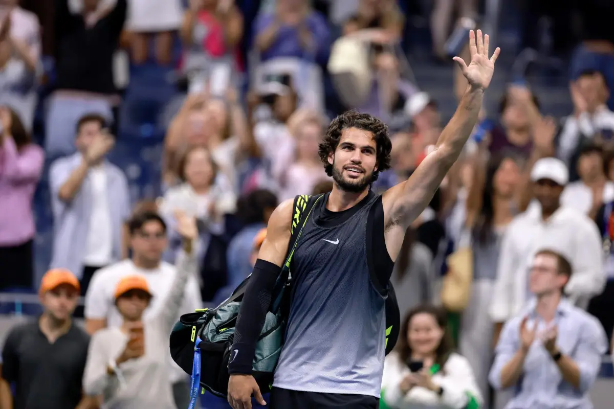 Carlos Alcaraz eliminado en cuartos de final del US Open - EFE