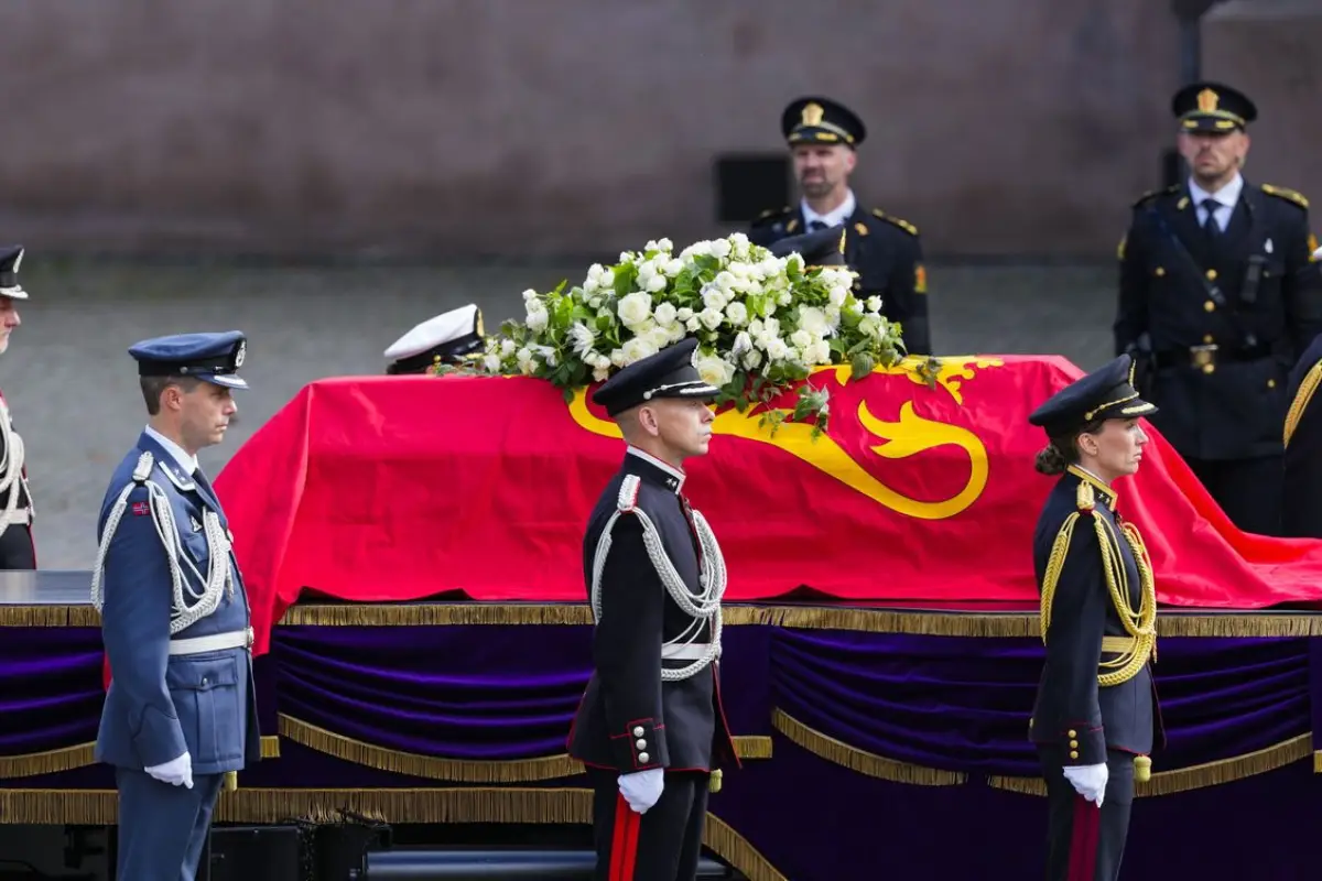 funeral rey Harald V, EFE