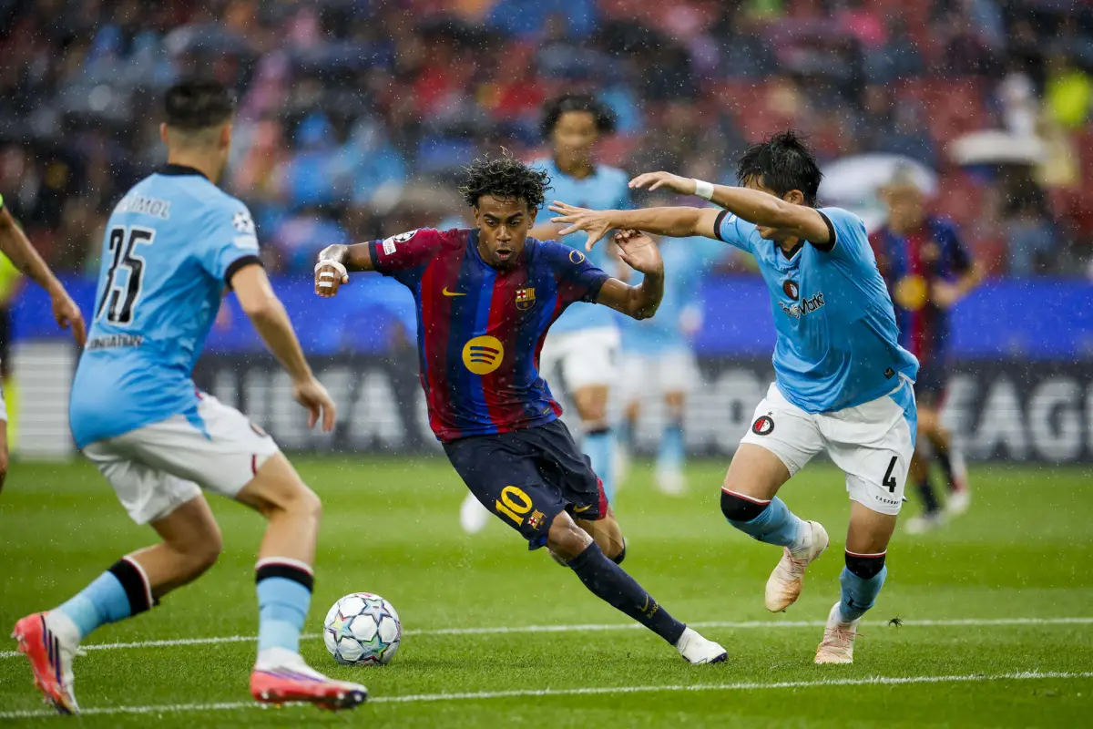 Partido entre Barcelona y Feyenoord por la Champions League - EFE