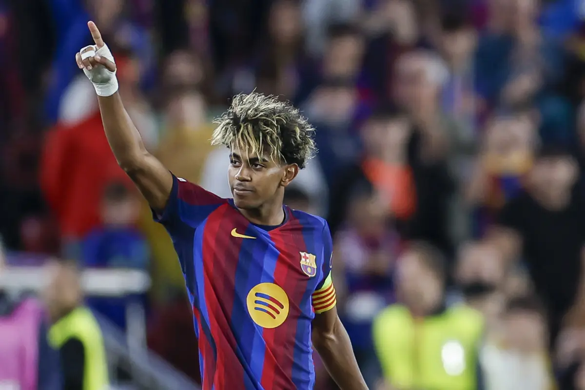 Lamine Yamal, jugador del Barcelona 