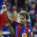 Lamine Yamal, jugador del Barcelona 