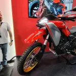 Las motocicletas de QJMOTOR recibieron aplausos durante la presentación. ,Omar Solís.