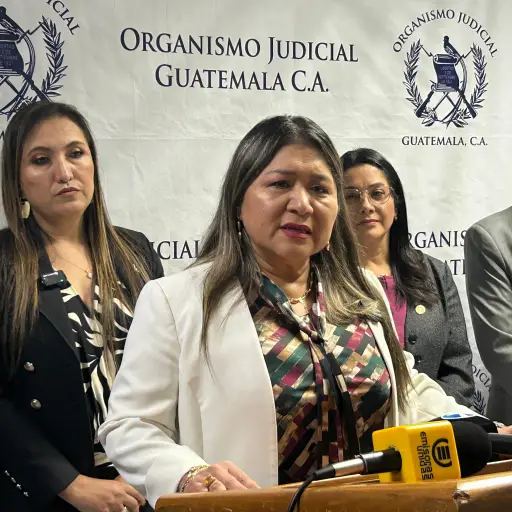 La magistrada Jenni Alvarado Teni fue electa como la nueva presidenta del Organismo Judicial  ,Omar Solís/Emisoras Unidas