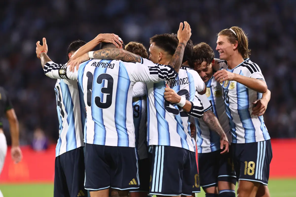 Argentina golea a Bolivia en duelo amistoso