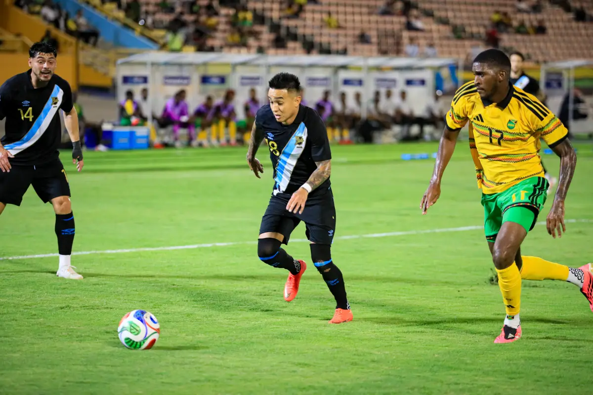 Partido entre Jamaica y Guatemala por la Liga de Naciones de Concacaf - Concacaf
