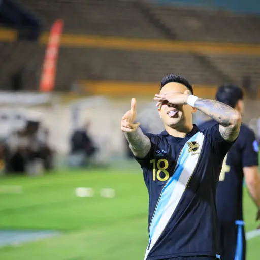 Óscar Santis celebra ante Jamaica en Kingston - Concacaf