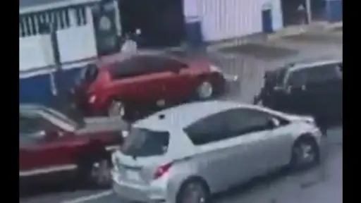 El incidente armado fue captado por cámaras de la colonia Reformita. ,Captura de pantalla.