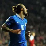 Pablo Daniel Osvaldo jugó 14 partidos con la Selección de Italia - Azzurri