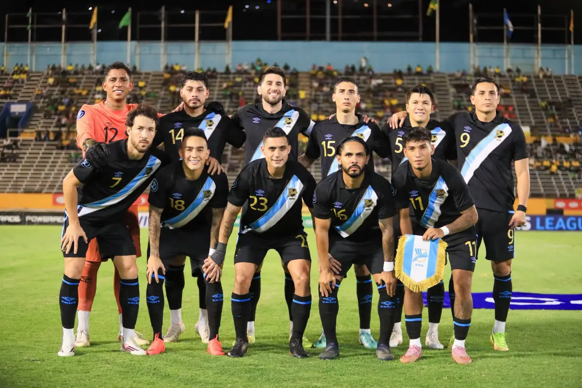 Selección de Guatemala en Kingston, Jamaica