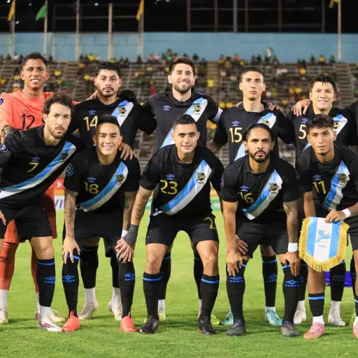 Selección de Guatemala en Kingston, Jamaica 