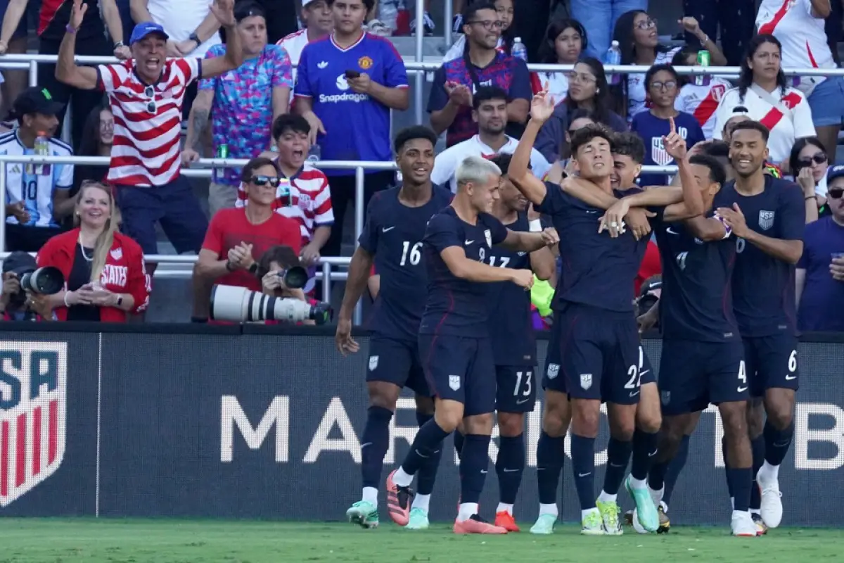 Triunfo de Estados Unidos sobre Perú 