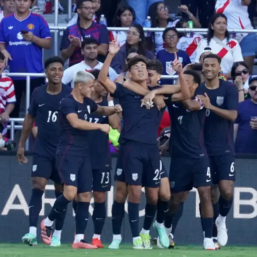 Triunfo de Estados Unidos sobre Perú 