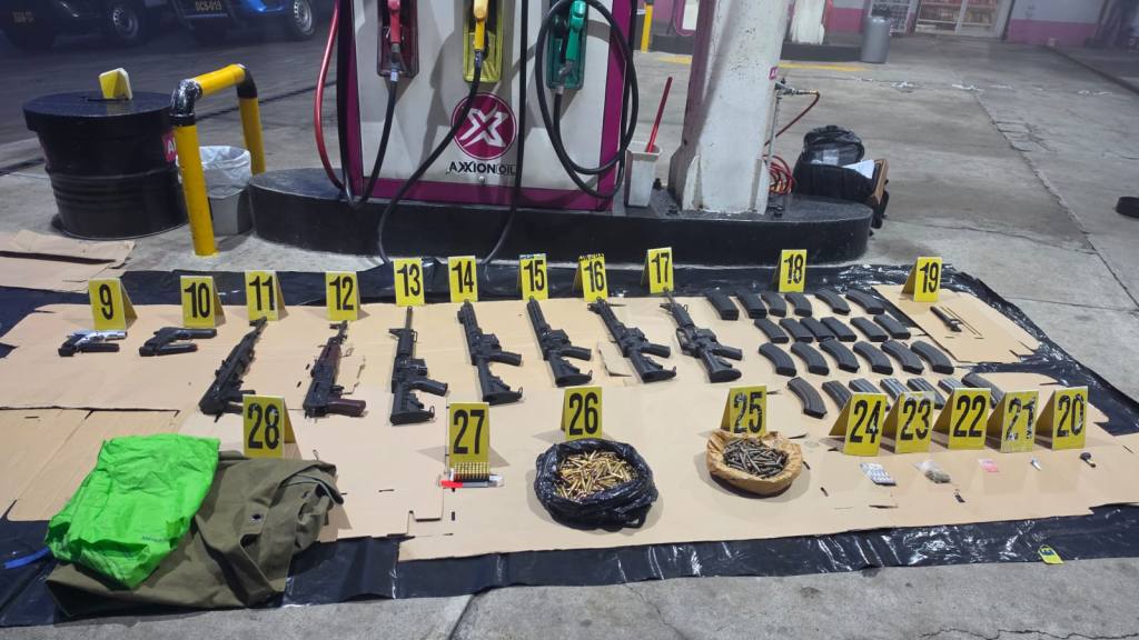 Localizan armas ilegales durante operativo | PNC de Guatemala