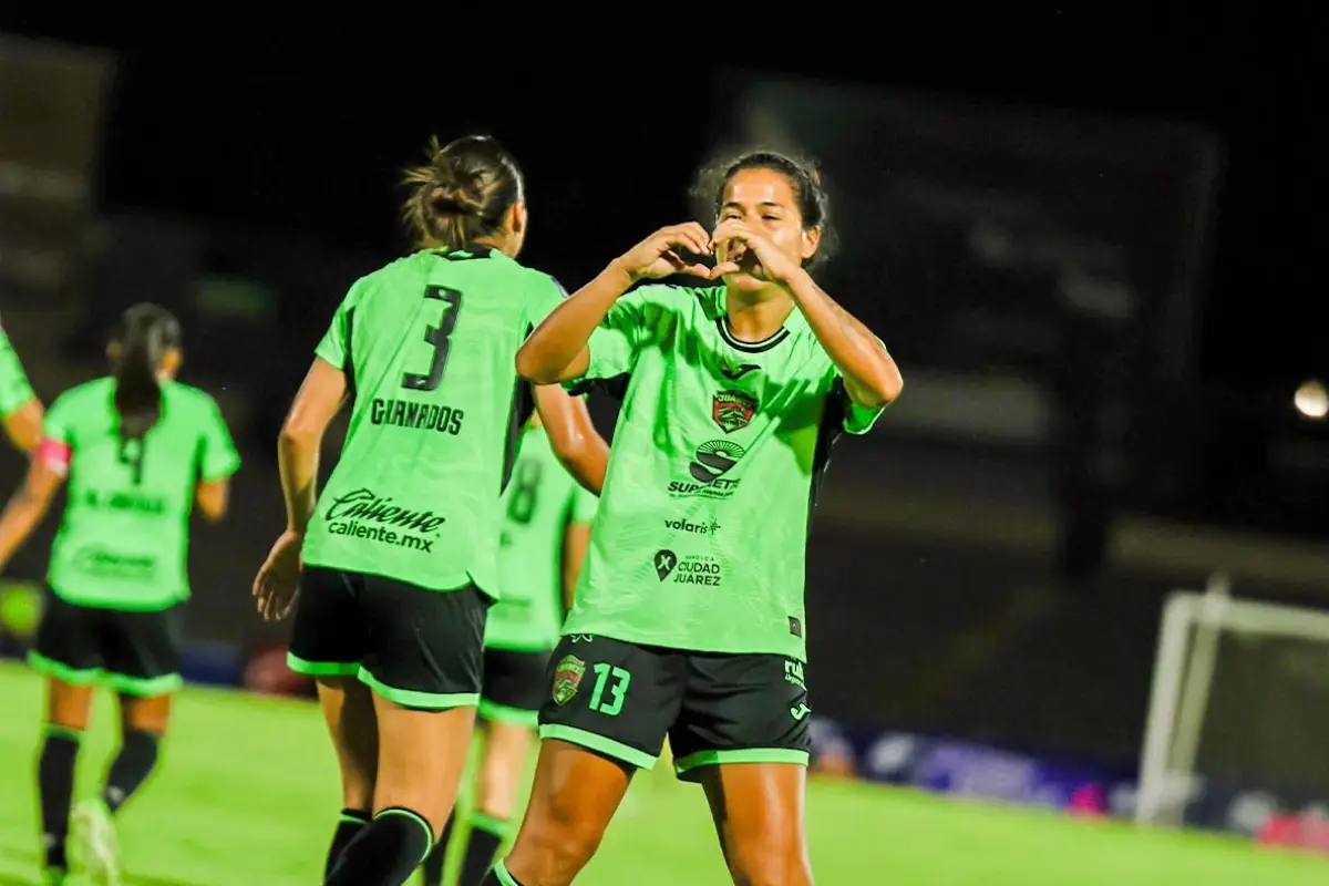Aisha Solórzano hizo tres goles en el triunfo de Juárez ante Xolos - FC Juárez