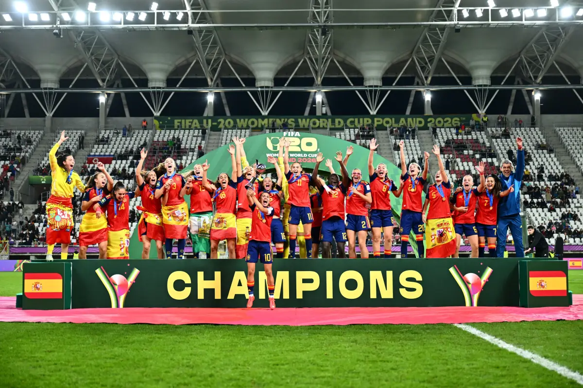 España campeón del Mundial Sub-20 Polonia 2026