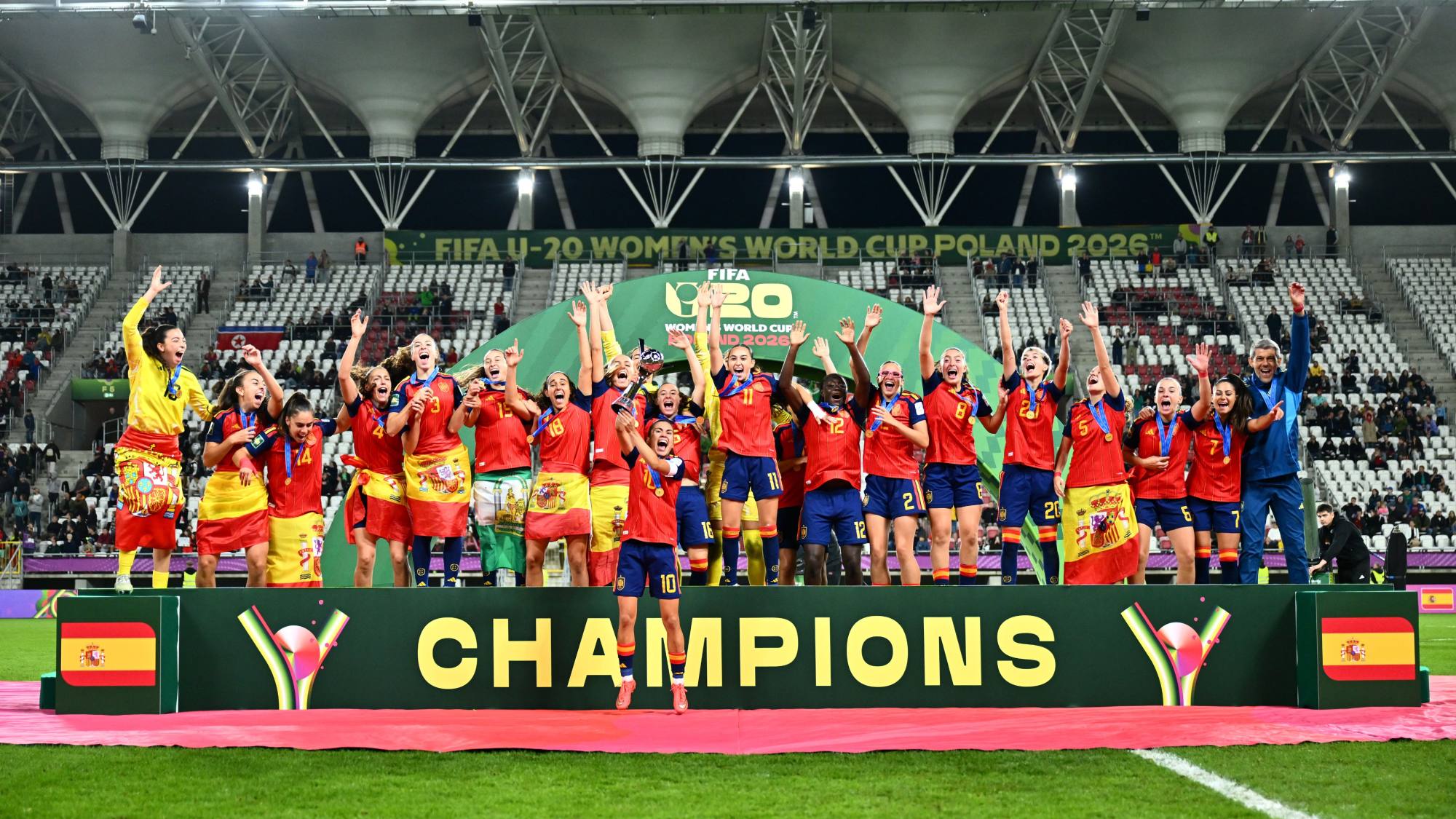 España se corona campeona del Mundial Femenino Sub-20 tras vencer a Corea del Norte