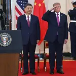 Donald Trump y Xi Jinping ,EFE