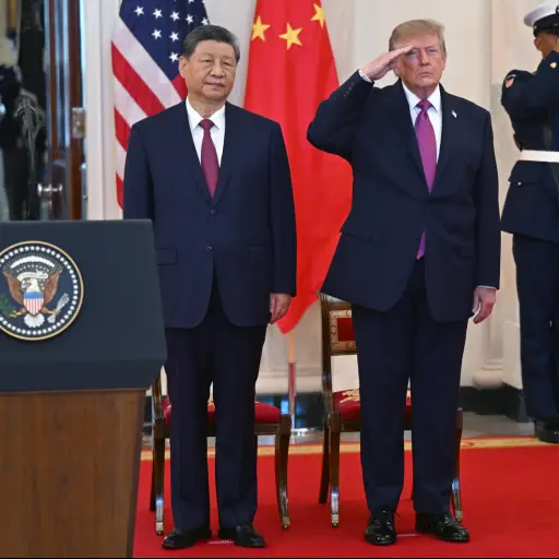 Donald Trump y Xi Jinping ,EFE